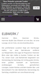 Mobile Screenshot of elbwerk-hamburg.de